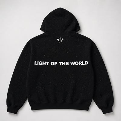 Jesus Is The Light Rhinestone Hoodie