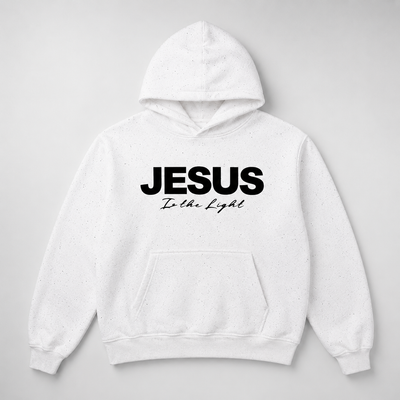 Jesus Is The Light Rhinestone Hoodie